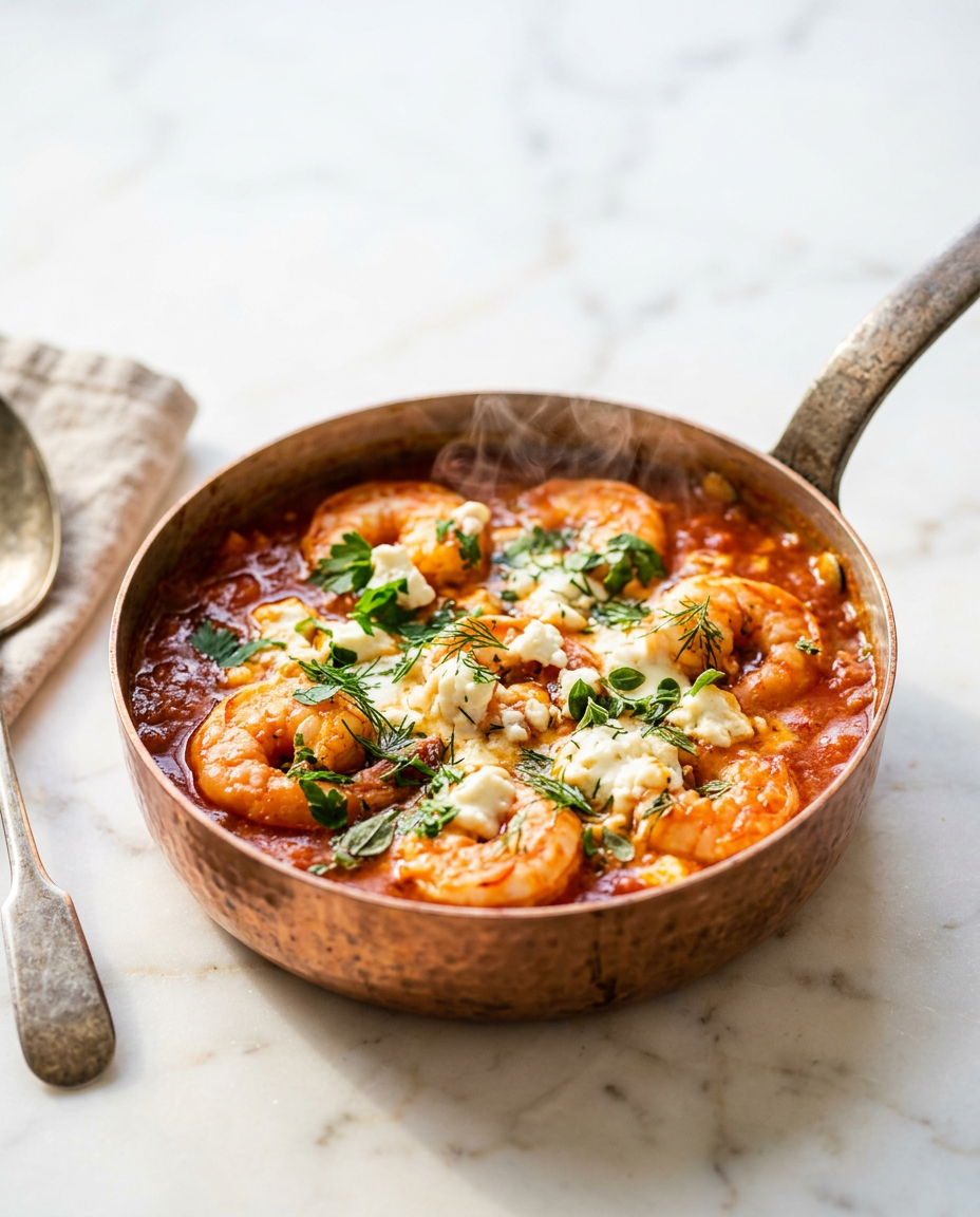 Prawn Saganaki